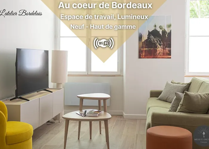 شقة L'atelier Bordelais - Centre - Elegant *